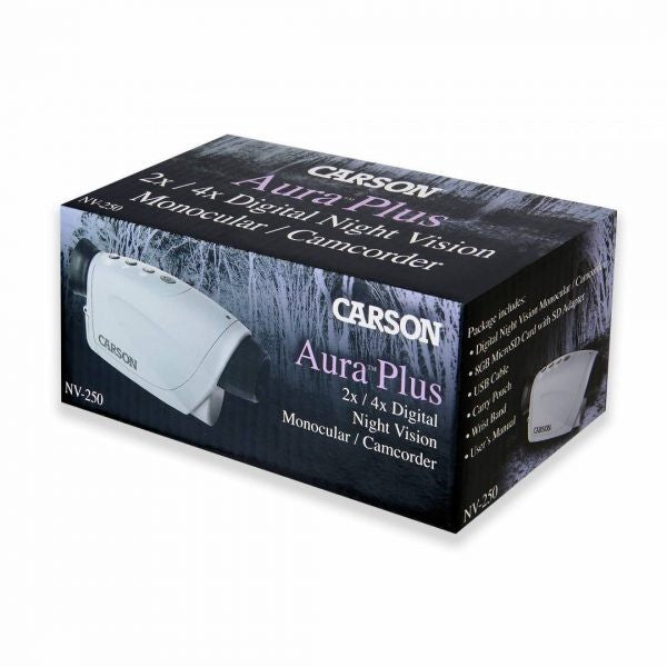 Carson NV-250 Aura Plus 2x / 4x digital night vision nattkikkert / nattkamera