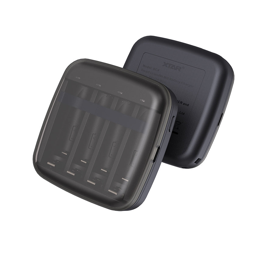 Xtar BC4 - For 4 stk. 1,2V og 1,5V AA og AAA batterier