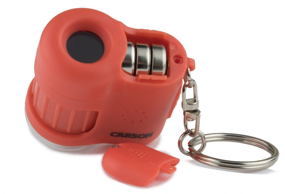 Carson MicroMini™ lommemikroskop - oransje