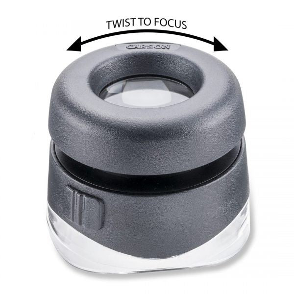 Carson LH-50 Versaloupe 10x med LED-lys