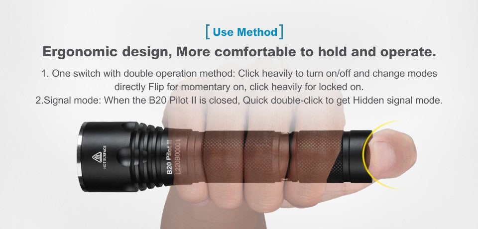 Xtar B20 LED-lykt for allbruk