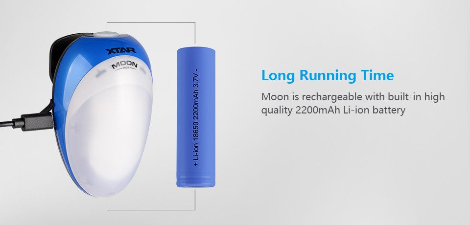 Xtar Moon RC2 blå