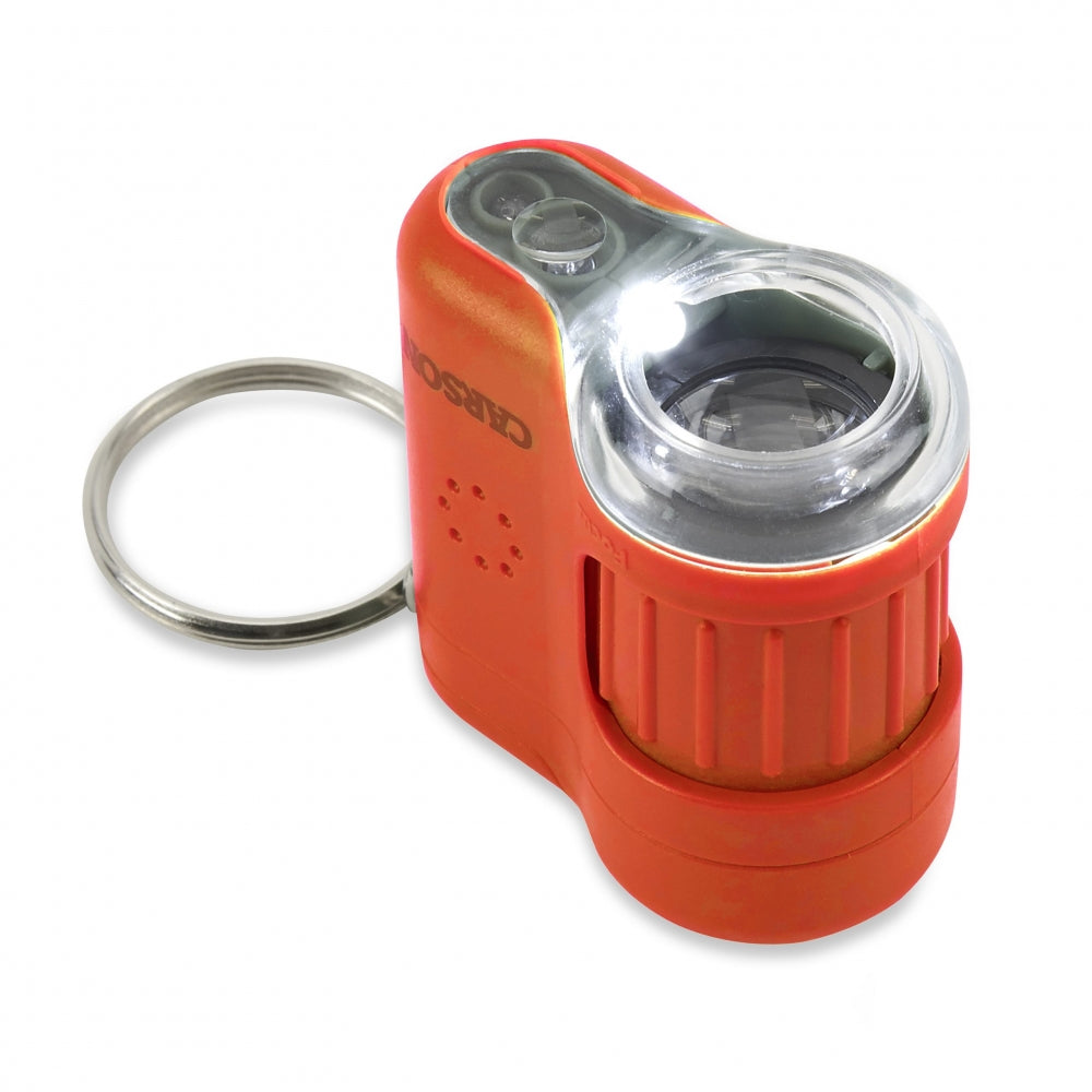 Carson MicroMini™ lommemikroskop - oransje